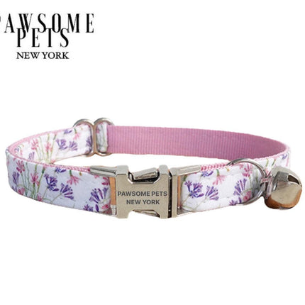 SMALL SIZE DOG & CAT COLLAR - PURPLE FAIRY-0