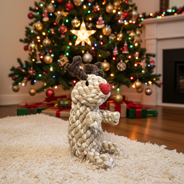 Christmas Deer Pet Toys-1
