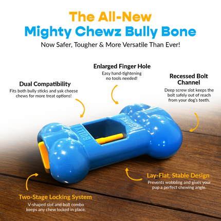 Yak Cheese & Bully Stick Combo Pack with Chew Holder