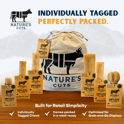 Extra Large Yak Cheese w/ Tag