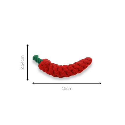 MarketVeg Vegetable Rope Toys for Small Dogs