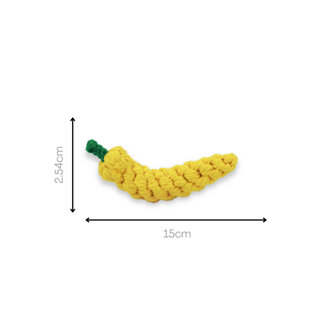 MarketVeg Vegetable Rope Toys for Small Dogs