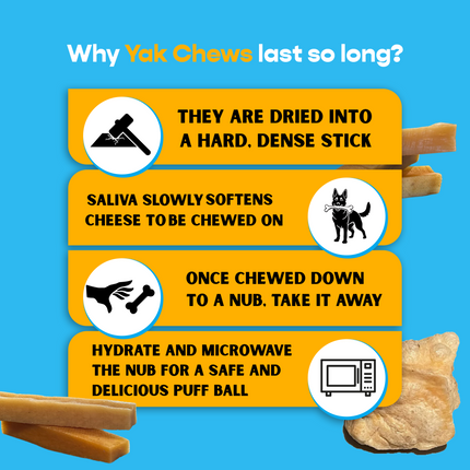 Small Yak Cheese Chews – Refill Pack