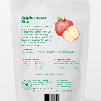 Apple Cinnamon Dog Biscuits (1/2 lb)