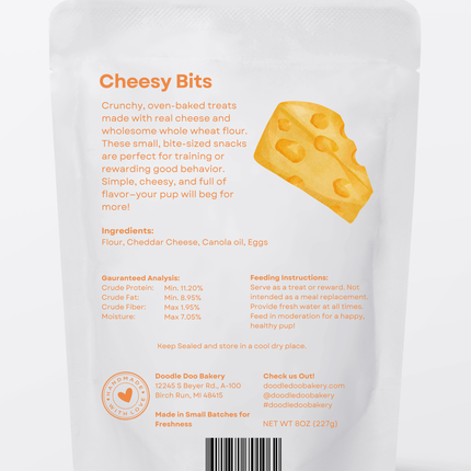 Cheese Bits Dog Biscuits (1/2 lb)