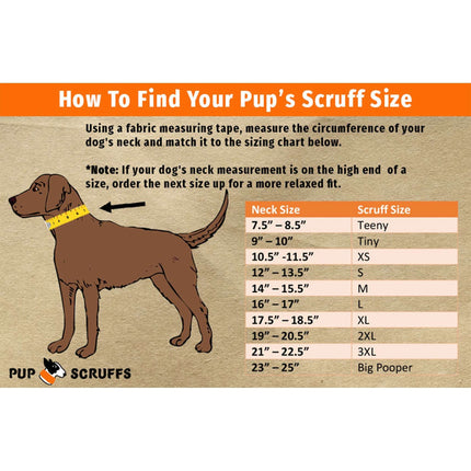 Bone Camo Blue Pup Scruff-4