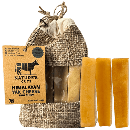 Small Yak Cheese (4 Pack) in Hand Woven Bag